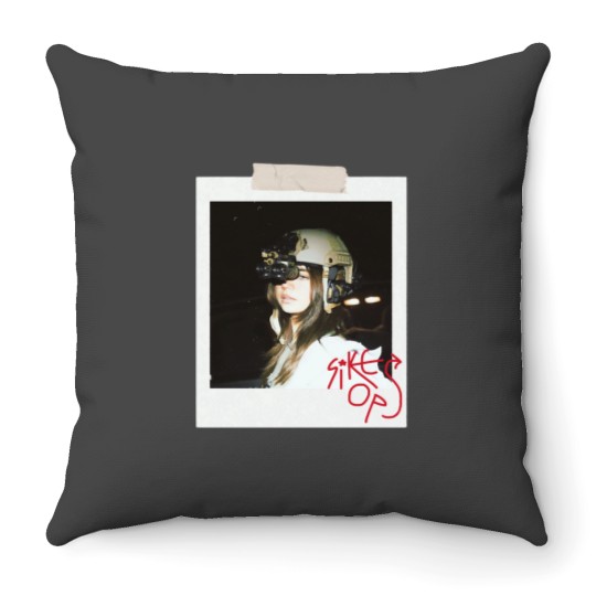 Discover Hailey Lujan Sike Ops Throw Pillows