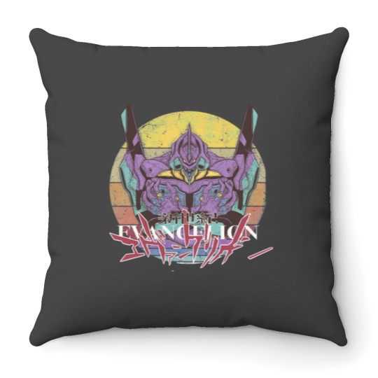 Discover EVA01 Evangelion Throw Pillows