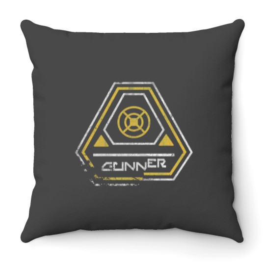Discover Smugglers Gunner Throw Pillows