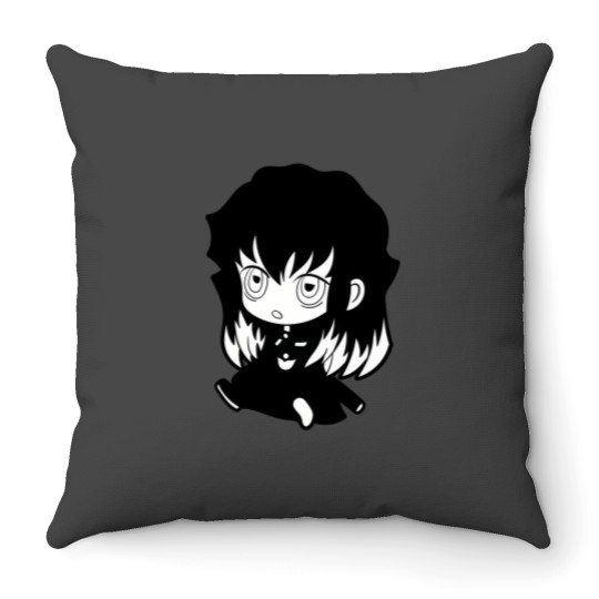 Discover Muichiro Tokito 4888 Throw Pillows