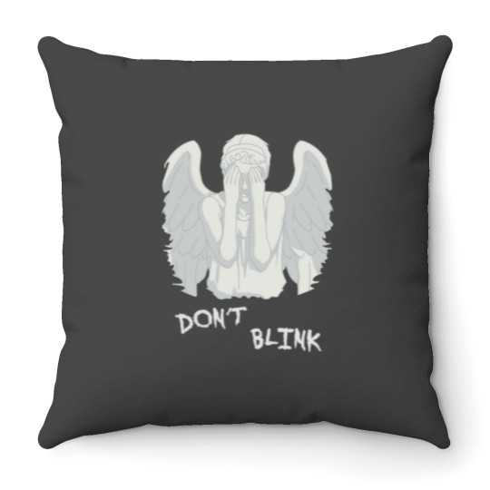 Discover Don't blink - Weeping Angels Throw Pillows