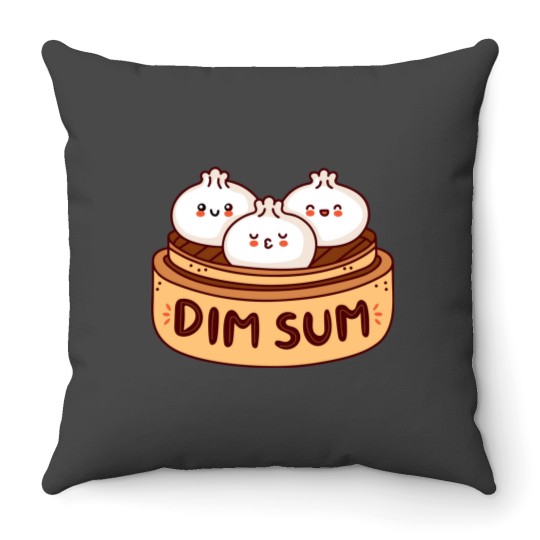 Discover Cute Dim Sum Throw Pillows