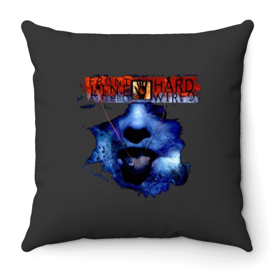 Discover front line assembly Throw Pillows