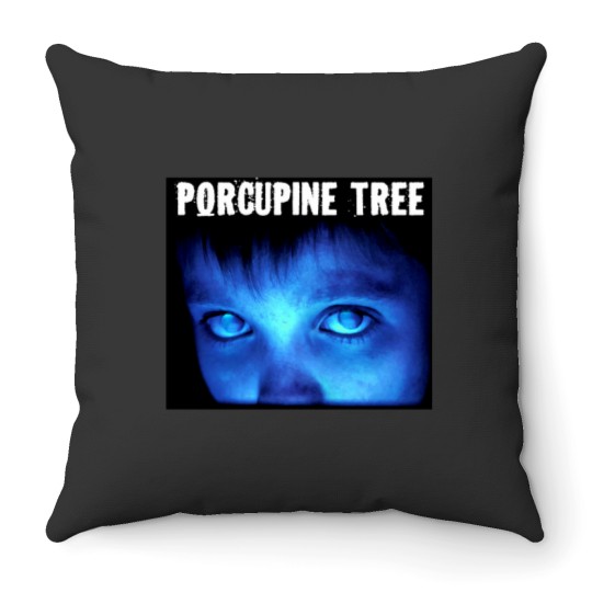 Discover Keep Calm and Listen to porcupine tree white (2) Throw Pillows
