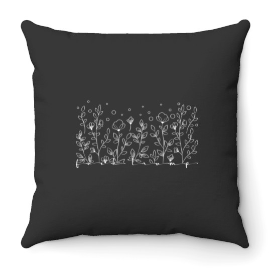 Discover Subtle Anti Trump Throw Pillows, FDT Throw Pillows, Fir Dogwood Tamarack Throw Pillows