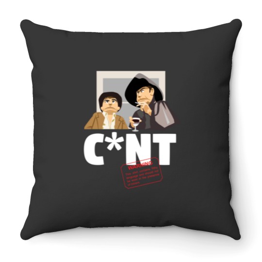 Discover Derek and Clive Throw Pillows