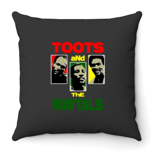 Discover Retro Vintage Toots And The Maytals Gift For Everyone Classic Throw Pillows