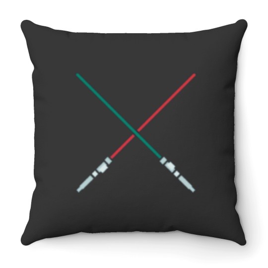 Discover starr the wer waars star the werr wars pedang fight you buy Throw Pillows