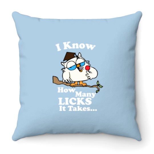 Discover The Magic Number - Tootsie Pop - Throw Pillows
