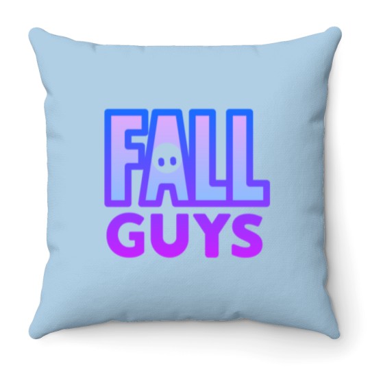 Discover Fall Guys Throw Pillows