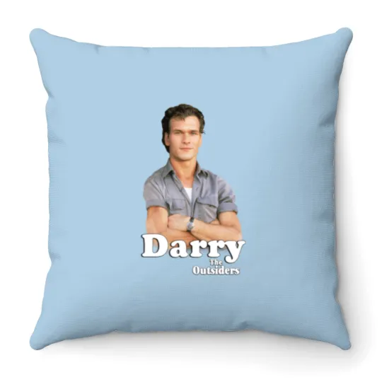 Discover Darry Curtis (The Outsiders) Throw Pillows