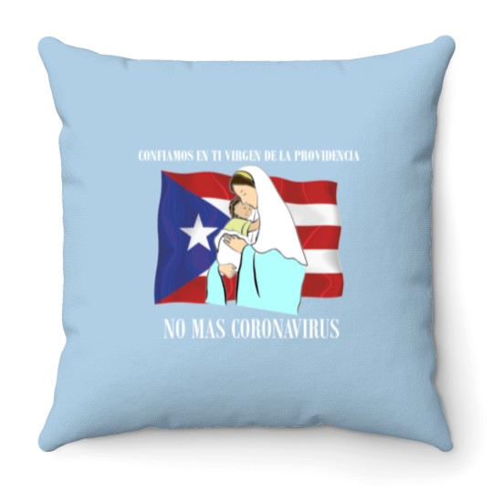 Discover Virgen De La Providencia Throw Pillows