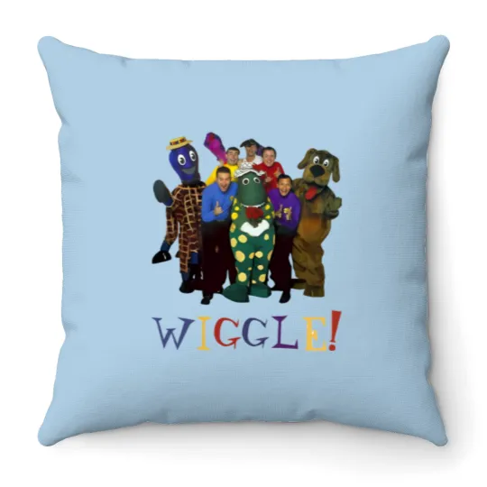 Discover The Wiggles-Get Ready To Wiggle Baby Throw Pillows
