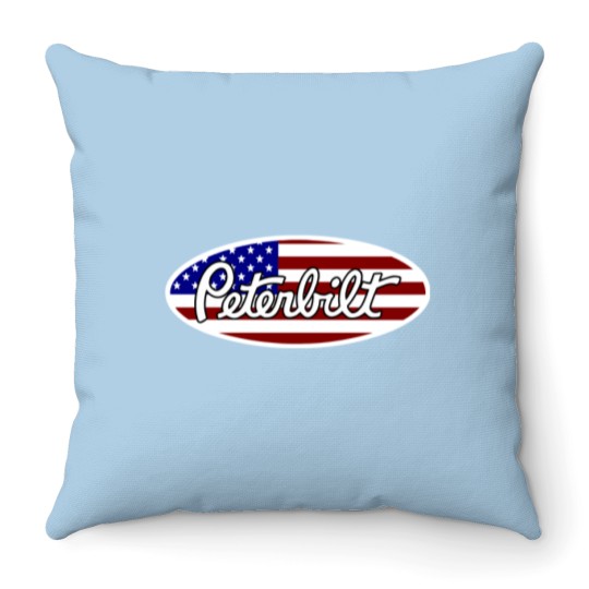 Discover Peterbilt Cap, Peterbilt Truck Baseball Cap Throw Pillows