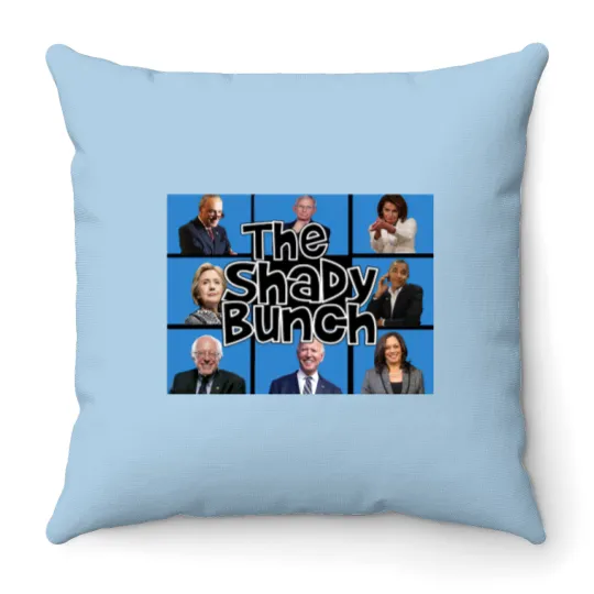 Discover The Shady Bunch Throw Pillows Funny Republican Throw Pillows