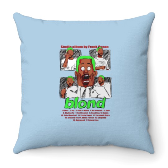 Discover Vintage Frank Ocean Throw Pillow