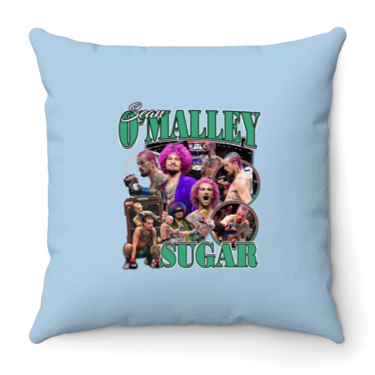Discover Vintage Sean OMalley Bootleg Throw Pillows Suga Sean