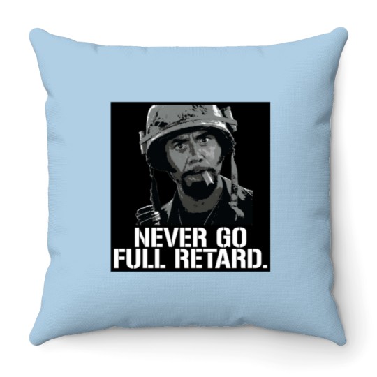 Discover Tropic Thunder Throw Pillows