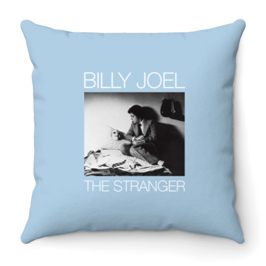 Discover Vintage Billy Joel Music Tour Throw Pillows, Vintage Billy Joel World Tour 2024 Throw Pillows