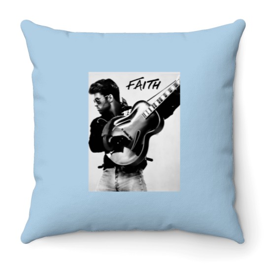 Discover George Michael Throw Pillows