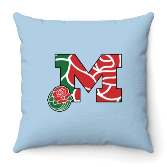 Discover Michigan Rose Bowl Throw Pillows, Rose Bowl 2024 Throw Pillows