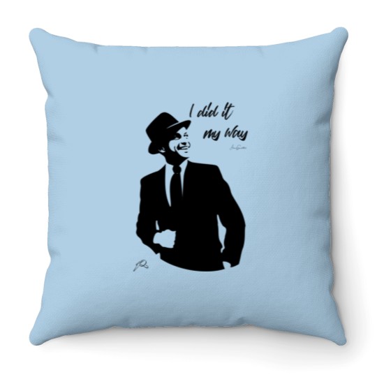 Discover Frank Sinatra: My Way Classic Throw Pillows