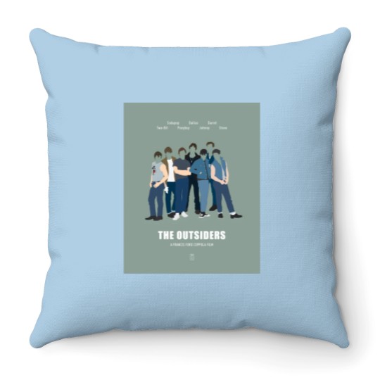 Discover The Outsiders Throw Pillows
