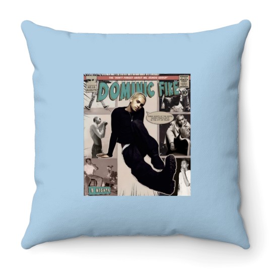 Discover Dominic Fike Comic Demos Album Throw Pillows - Dominic Fike Throw Pillows