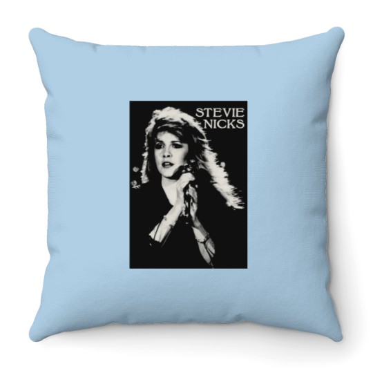 Discover Stevie Silhouette - Stevie Nicks Classic Throw Pillows