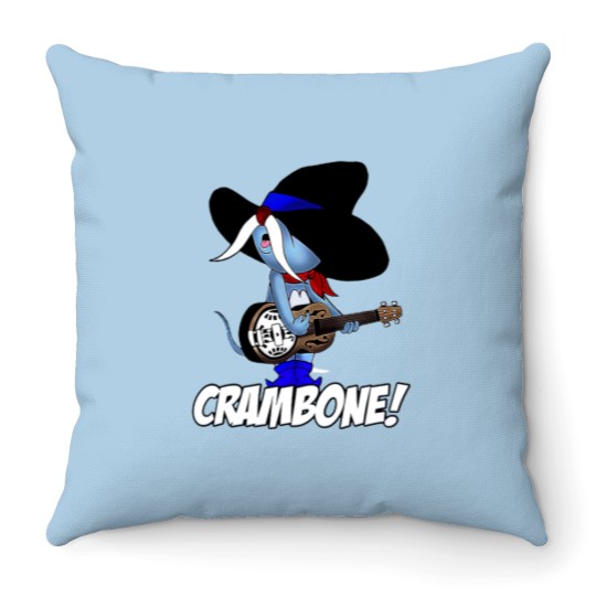Discover Uncle Pecos Crambone Throw Pillows