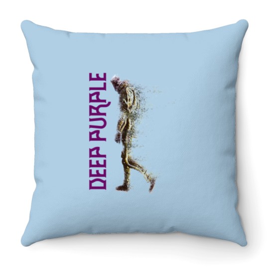 Discover deep purple Throw Pillows