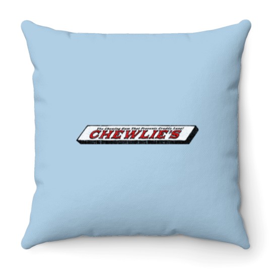 Discover Chewlies Gum Variant Throw Pillows
