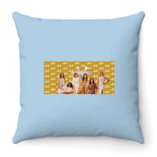 Discover The View 27th Season Yellow coffee  Mug 2024 Throw Pillows