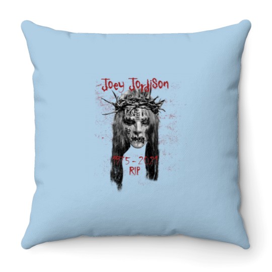 Discover Rip Joey Jordison Throw Pillows