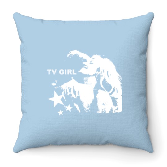 Discover TV Girl TV Girl French Exit Throw Pillows