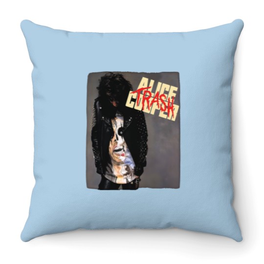 Discover ALICE COOPER TRASH! Classic Throw Pillows
