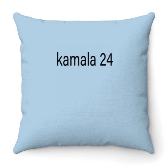 Discover Kamala Harris 2024 Green Throw Pillows Throw Pillows | Coconut Tree Summer Brat Vibes