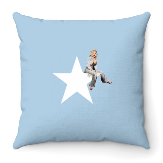Discover dolly parton album Throw Pillows  Gift For Fans Men Throw Pillows