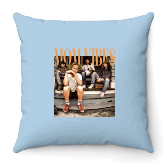 Discover Mom Vibes Thug Life Throw Pillows, 90s Mom Vibes Throw Pillows, Mother's Day Gift