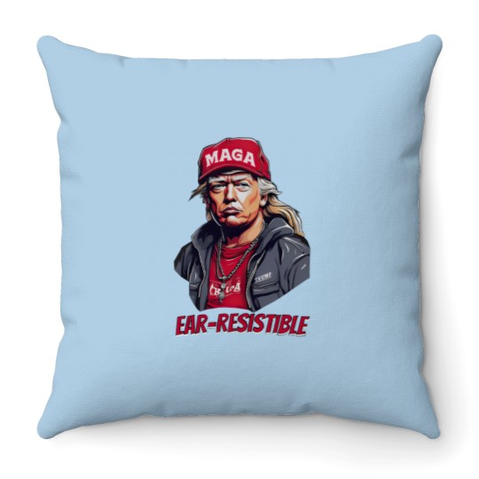 Discover Trump 2024 Throw Pillow Collection