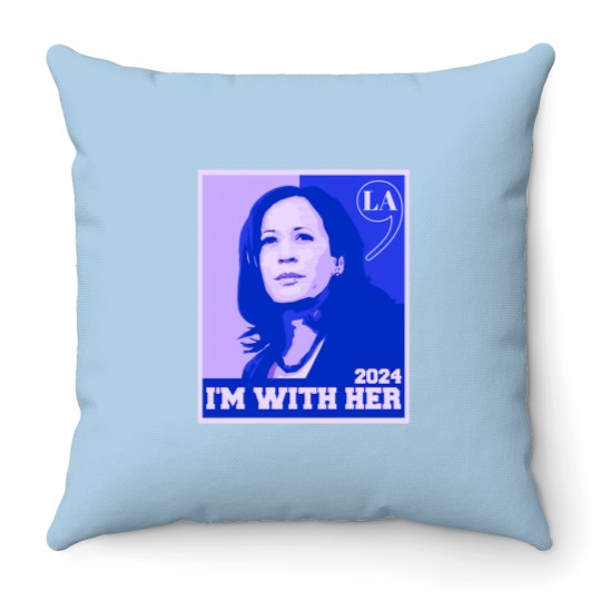 Discover Kamala-Harris - Kamala Harris - Throw Pillows