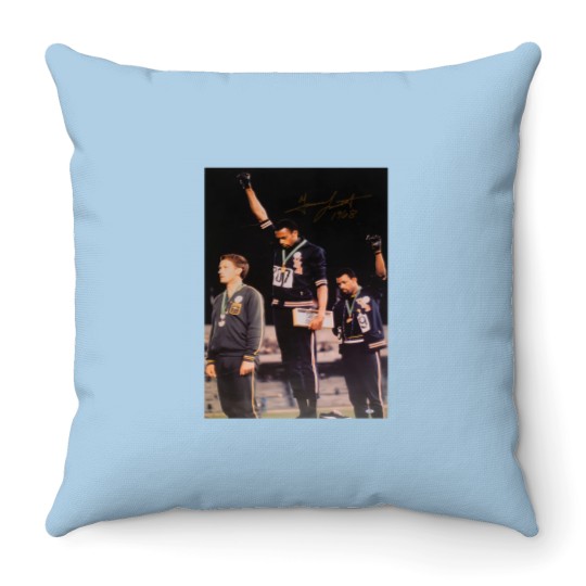Discover Tommie Smith and John Carlos Essential Throw Pillows
