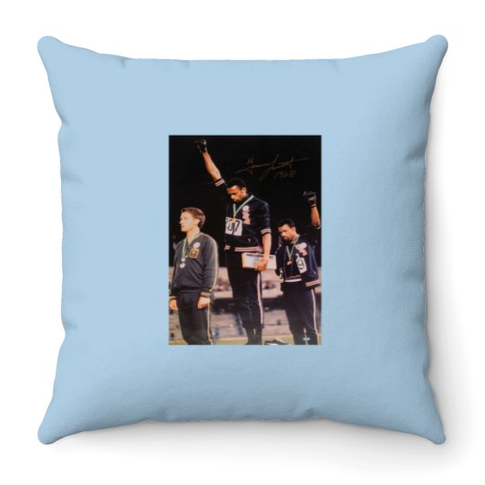 Discover Tommie Smith and John Carlos Essential Throw Pillows