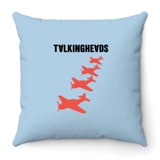 Discover Talking Heads planes - Talking Heads - Throw Pillows