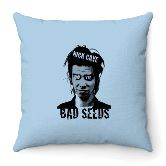 Discover Nick Cave Nick Cave and the Bad Seeds Throw Pillows