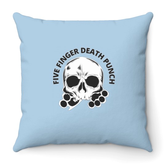Discover vintage five finger death punch Throw Pillows