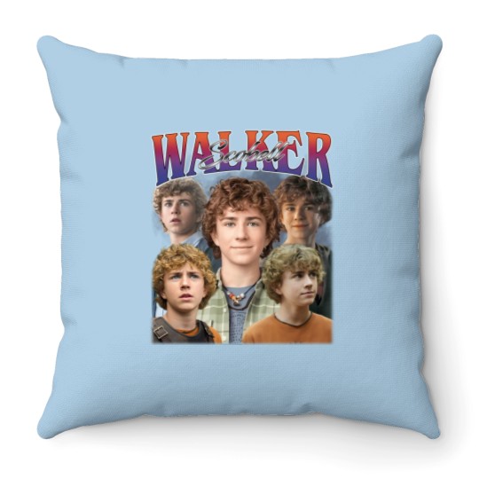 Discover Walker Scobell Throw Pillows, Walker Scobell Percy Jackson 2024 Throw Pillows, Camp Half Blood Throw Pillows