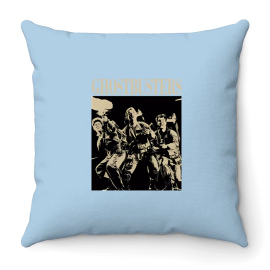 Discover Ghostbusters Throw Pillows, Ghostbusters Movie Throw Pillows
