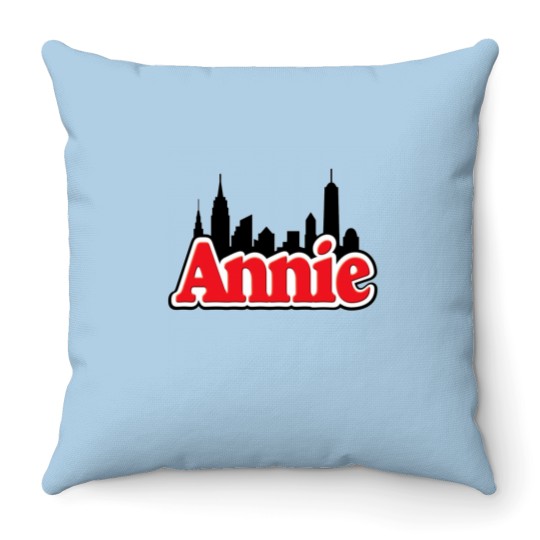 Discover Annie Throw Pillows