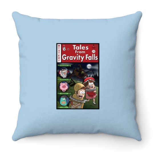 Discover Tales from Gravity Falls - Gravity Falls - Throw Pillows